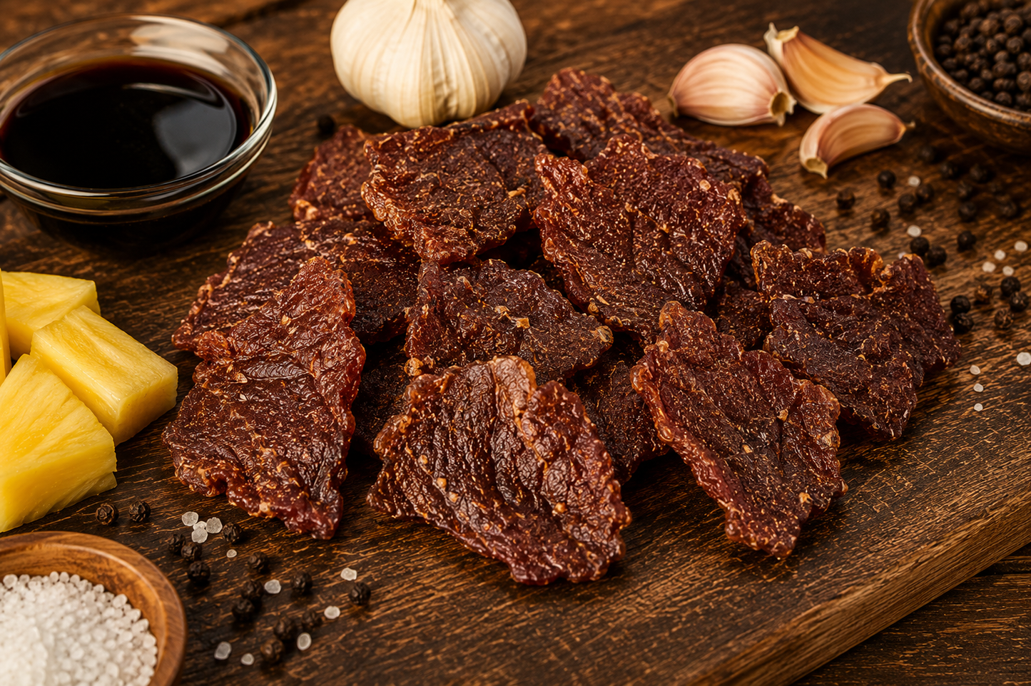 Pineapple Teriyaki Pork Jerky