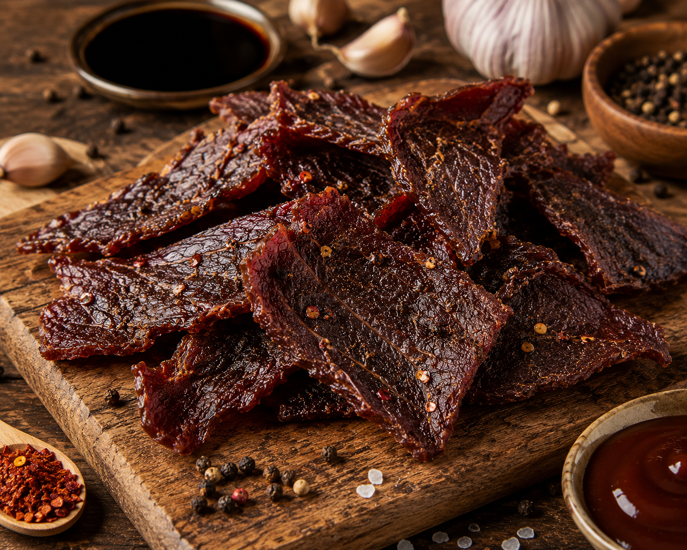 Sweet & Spicy BBQ Beef Jerky