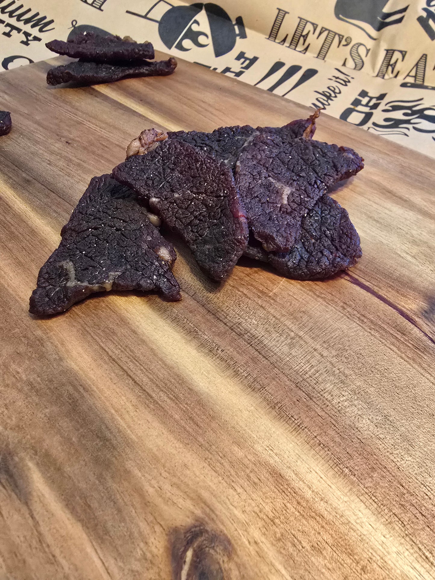 Bourbon Infused Beef Jerky