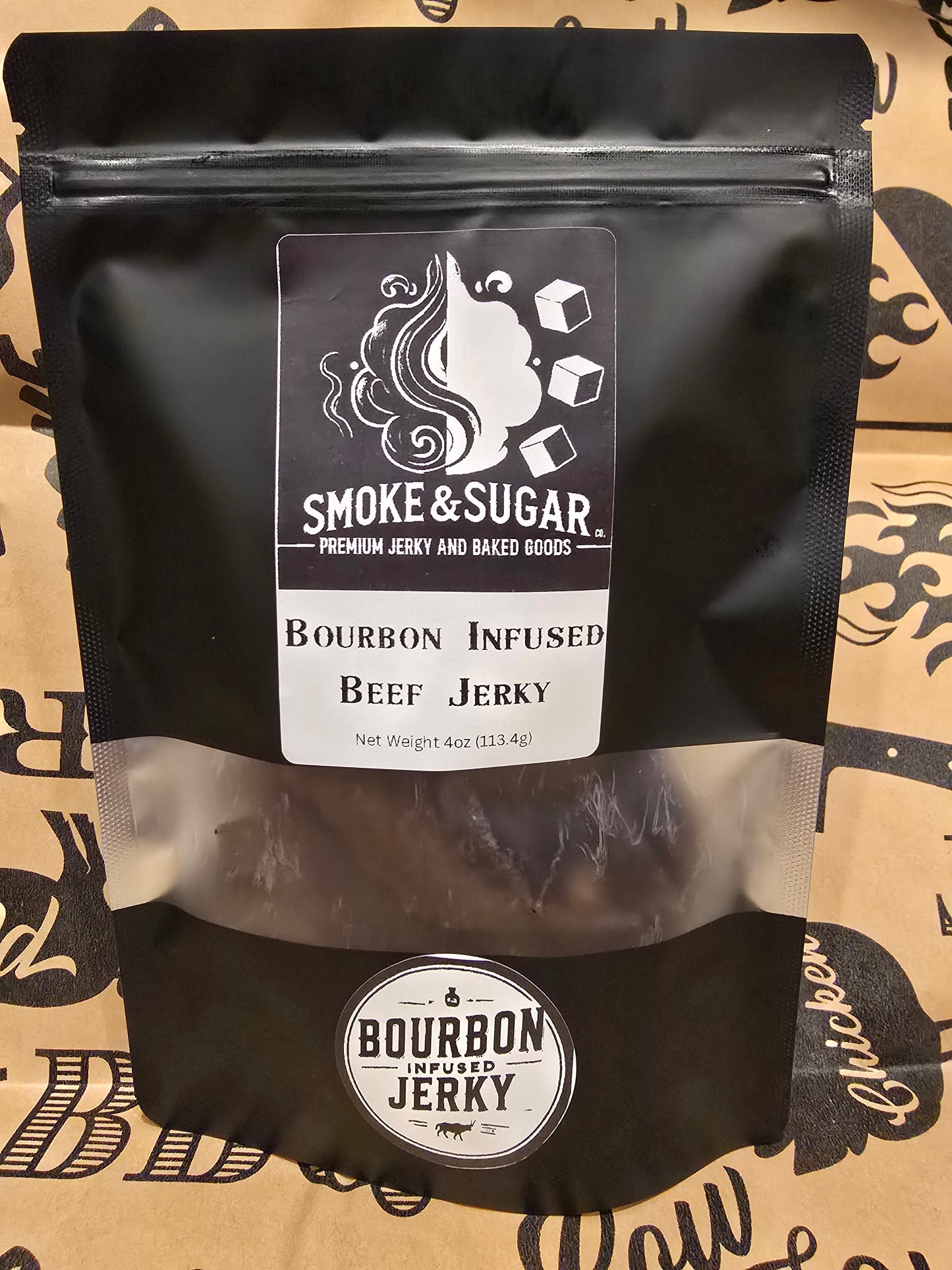 Bourbon Infused Beef Jerky