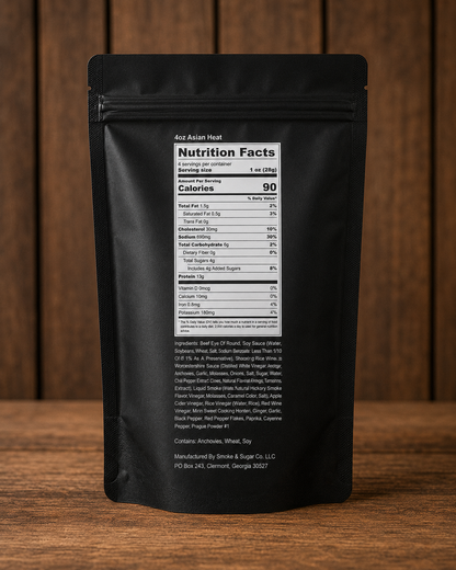 Asian Heat Beef Jerky