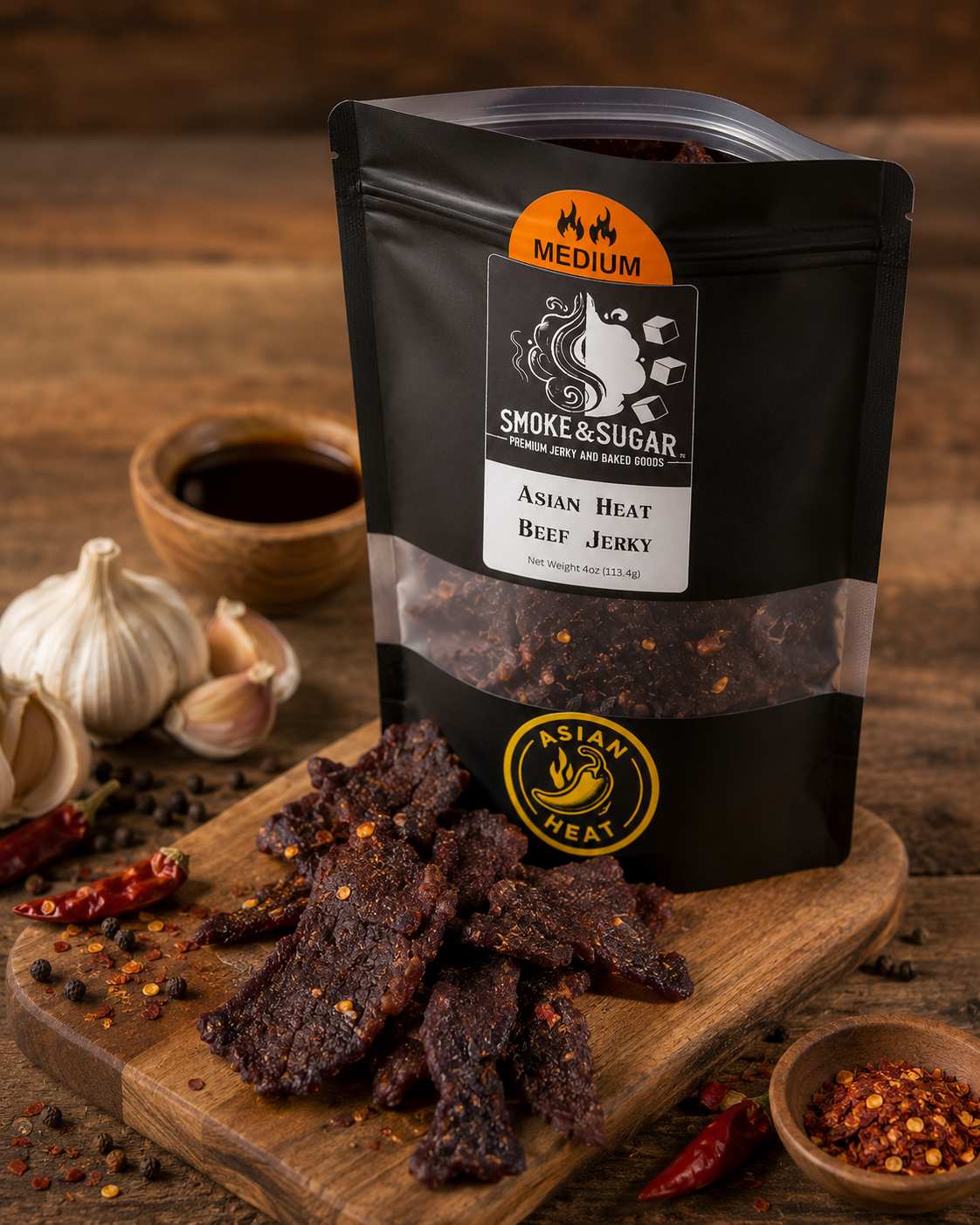 Asian Heat Beef Jerky