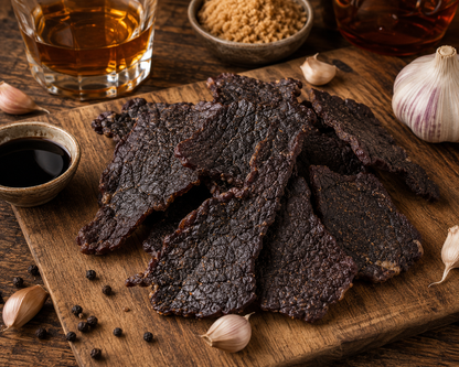 Bourbon Infused Beef Jerky