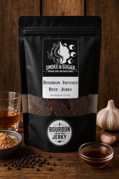 Bourbon Infused Beef Jerky