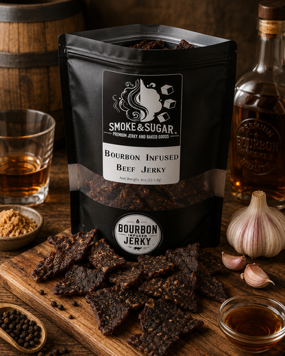 Bourbon Infused Beef Jerky