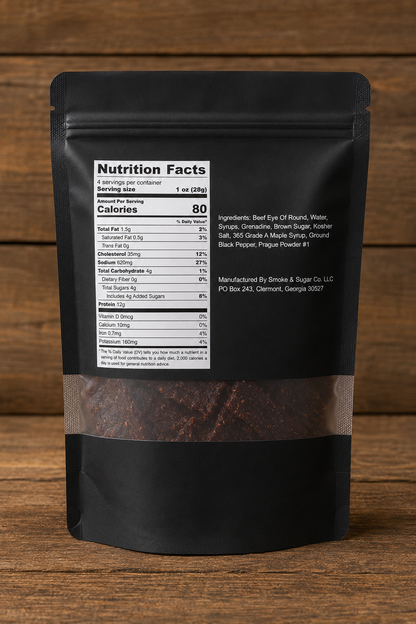 Cherry Maple Beef Jerky