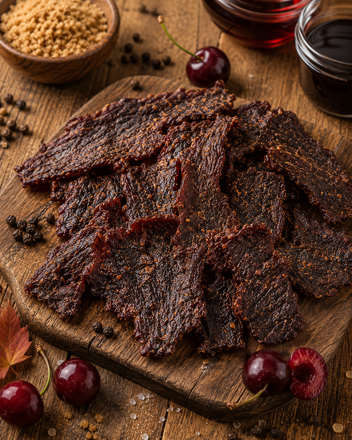 Cherry Maple Beef Jerky