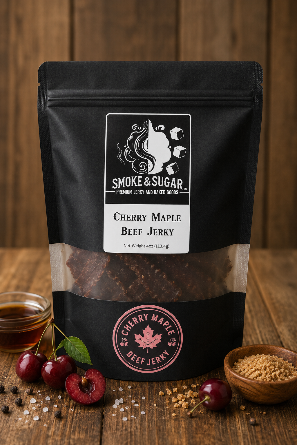 Cherry Maple Beef Jerky