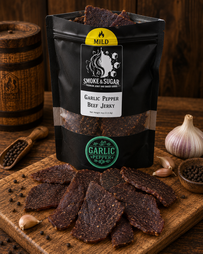 Garlic Pepper Beef Jerky