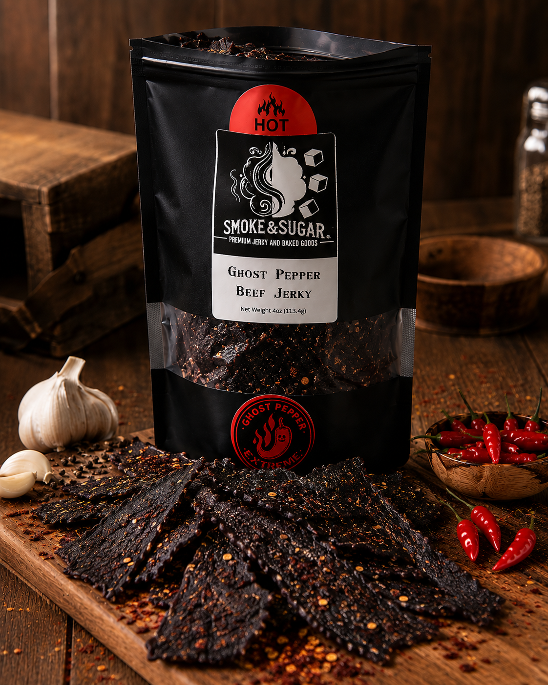 Ghost Pepper Jerky