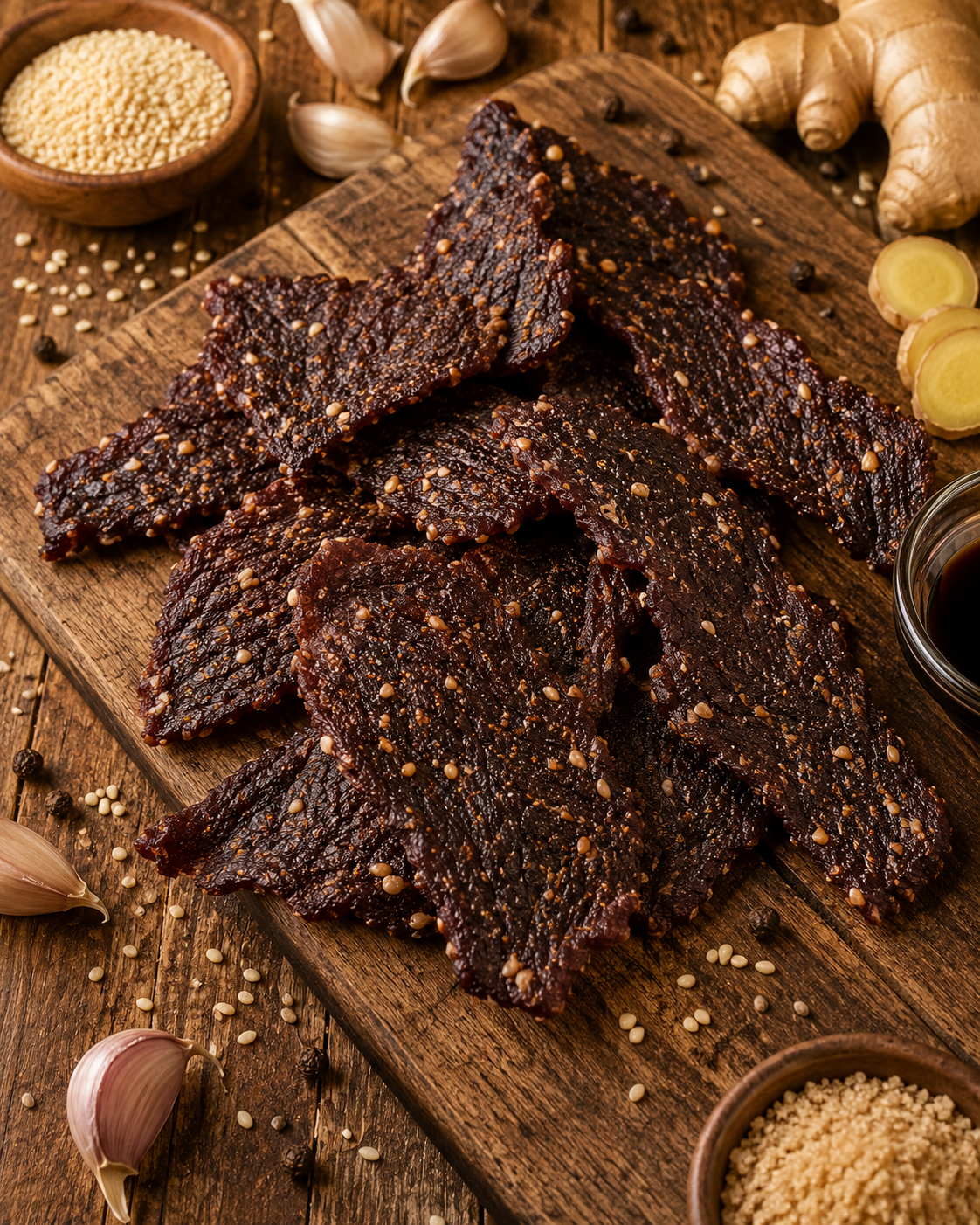 Korean BBQ Beef Jerky