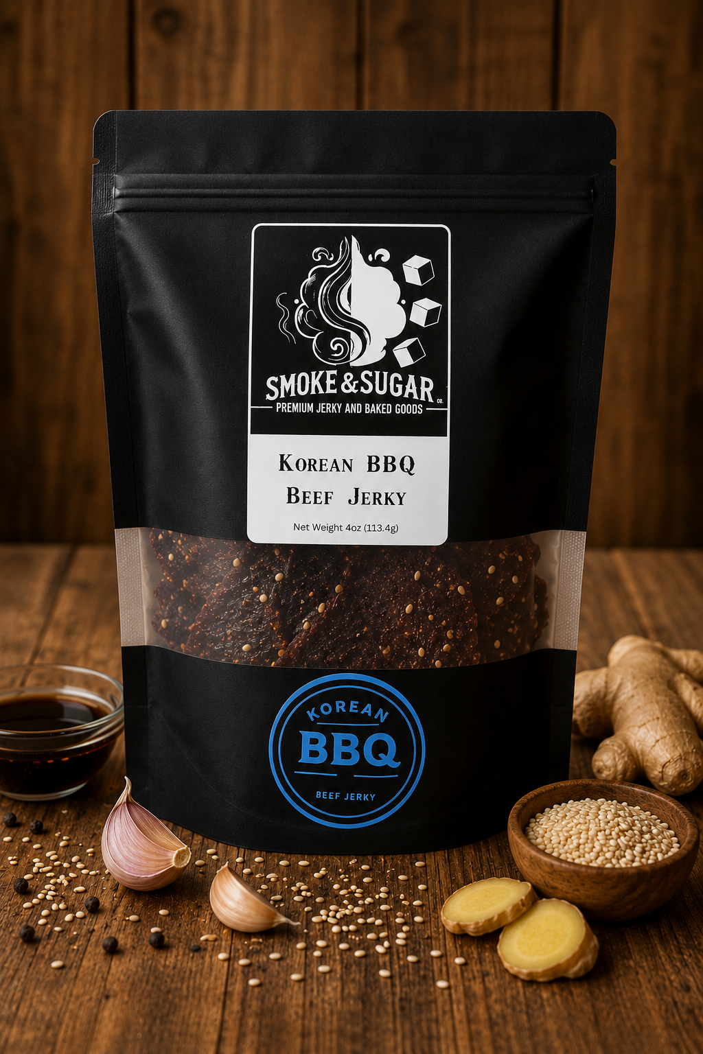 Korean BBQ Beef Jerky