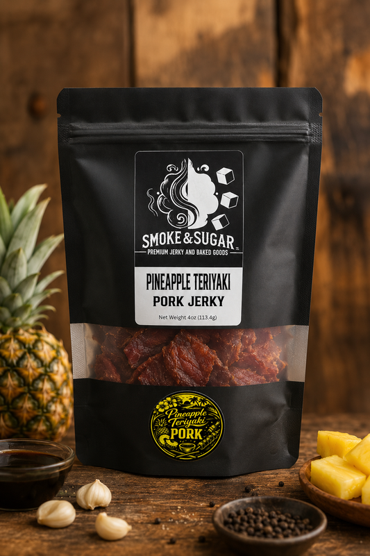 Pineapple Teriyaki Pork Jerky