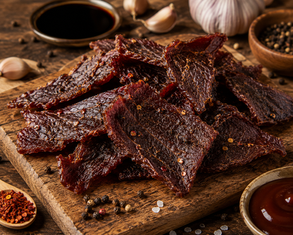 Sweet & Spicy BBQ Beef Jerky
