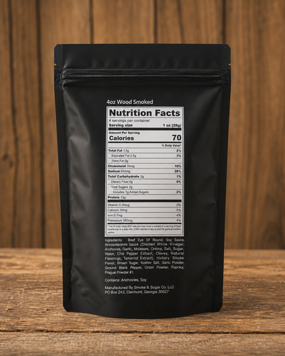 Wood Smoked Beef Jerky