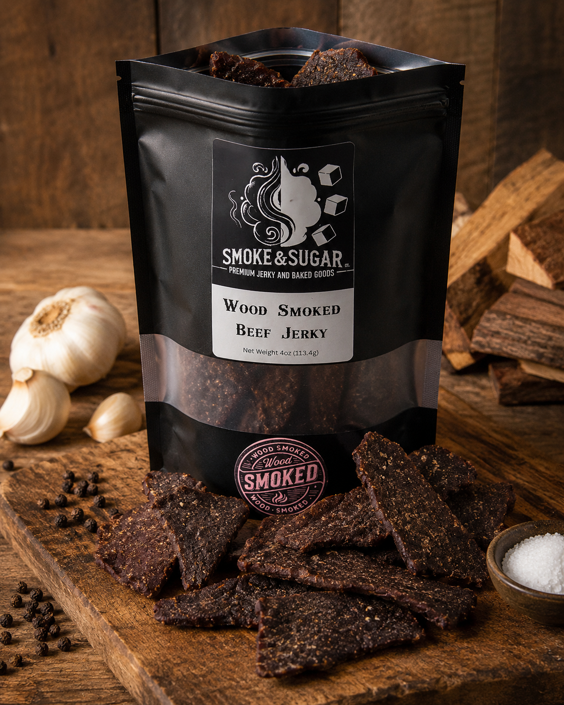 Wood Smoked Beef Jerky